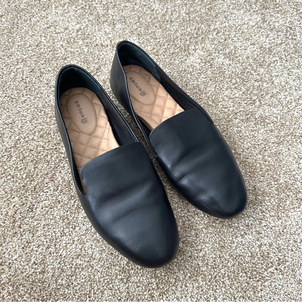 Birdies Black Loafers